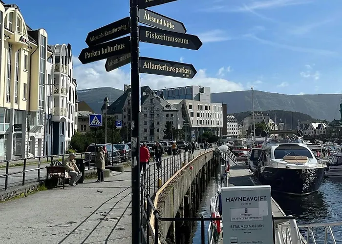 With Shoreline By Brusdalsvannet Dom wakacyjny Ålesund